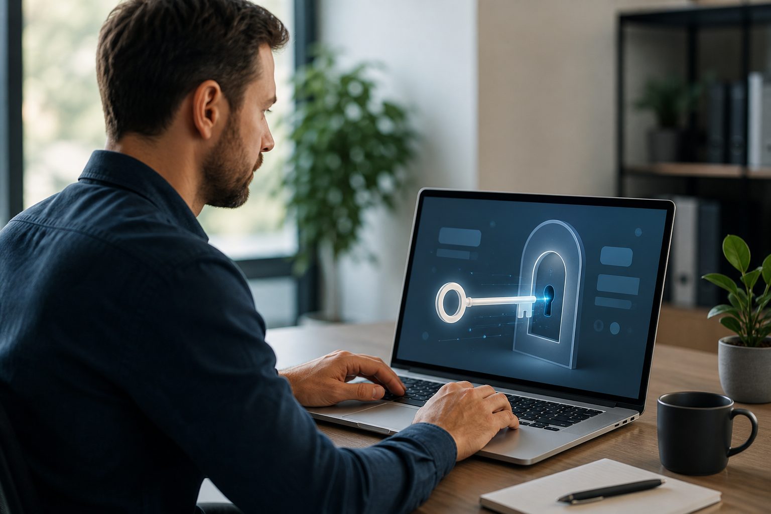 WordPress login screen with username and password fields